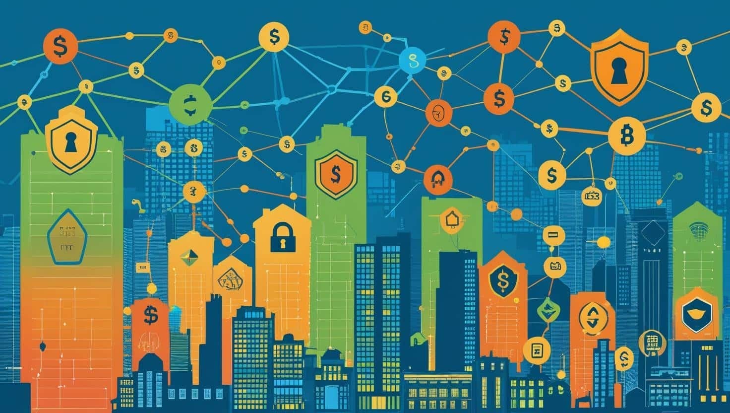 Blockchain in Fintech_ The Security Imperative and Its Financial Impact, create image